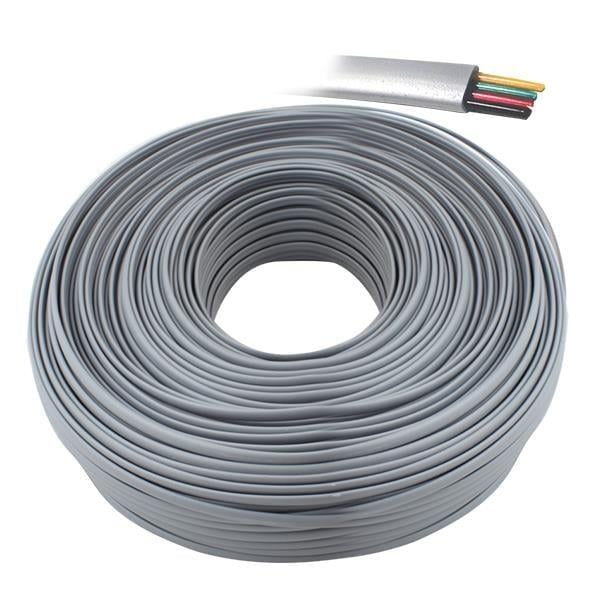 Artar 4'lü Flat Köken 100 Metre Telefon Kablosu