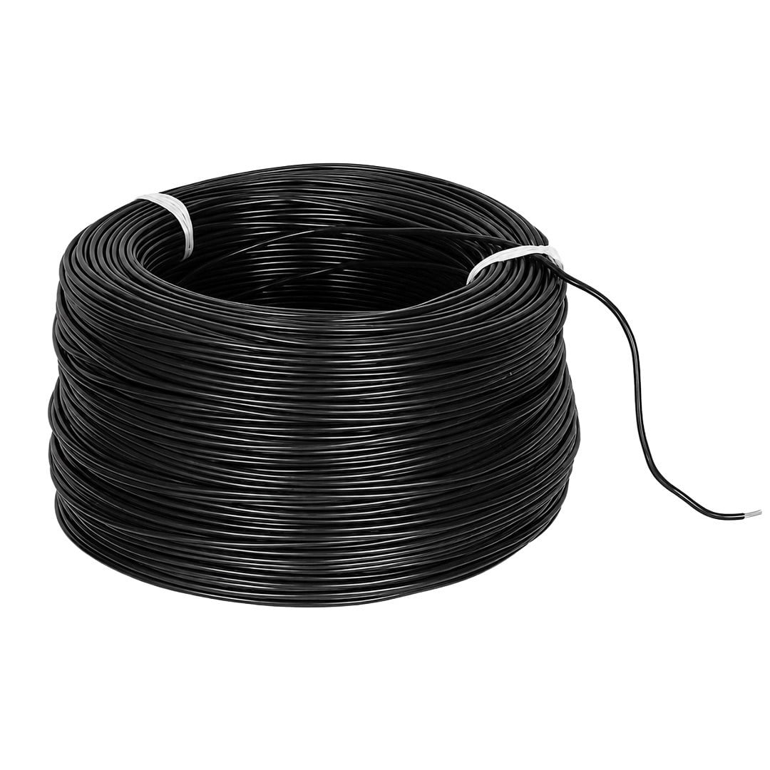 Artar H03V-K 0.22mm Bakır Çok Damarlı Devre Montaj Kablosu Siyah Zil Teli (0.22MM2 100 Metre)