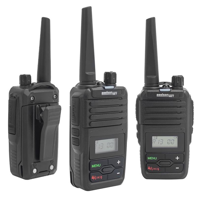 Aselsan A446T 16 Kanal 12 Km Menzil Ekranlı Tekli Set El Telsizi