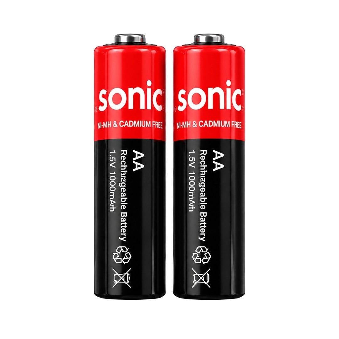Asonic PL1400 1.5V 1400 mAh-2600 Mvh Type-C Şarjlı 2li AA Pil