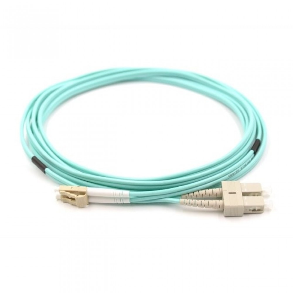 BIFO 1m MM SC-LC 50/125µ LSZH Duplex OM3 (10Gbps) Fiber Optik Patch Kablo