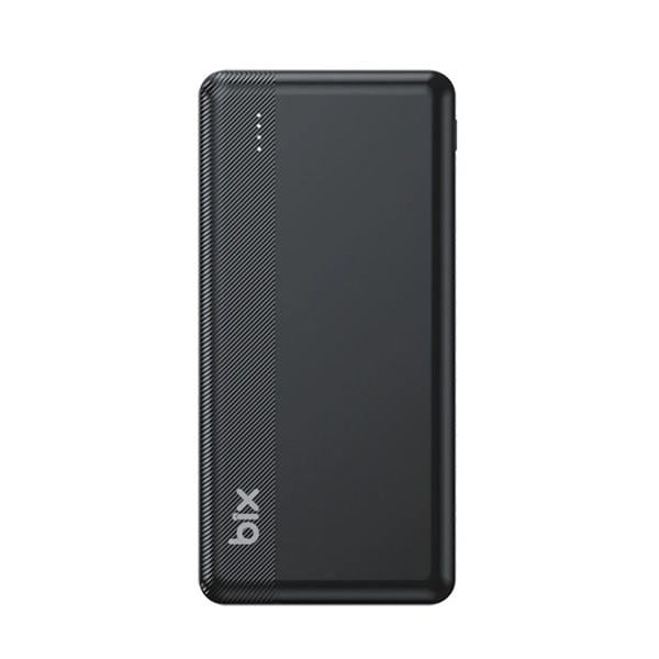 BIX 10000mAh BXPB108-BK 2x USB LED BİLDİRİMLİ Siyah POWERBANK