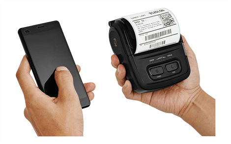 BIXOLON 203dpi SPP-L310iK 72mm 127mm/sn USB + Seri + Bluetooth Taşınabilir Barkod Etiket Yazıcı