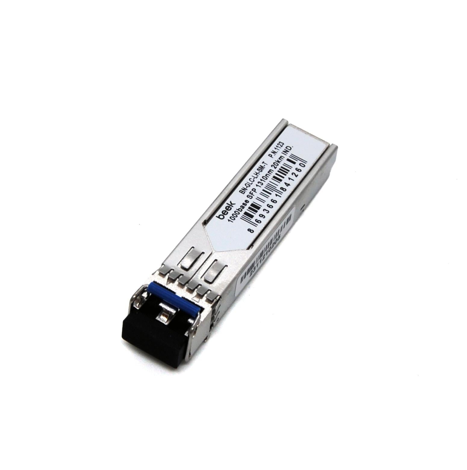 Beek 1000Base-LX (LC/20Km/1310nm/Single-Mode) SFP Modül, 1.25Gb/s, Cisco, Extreme, Huawei uyumlu, endüstriyel tip<br>
Beek 1000base SFP 1310nm 20km Industrial