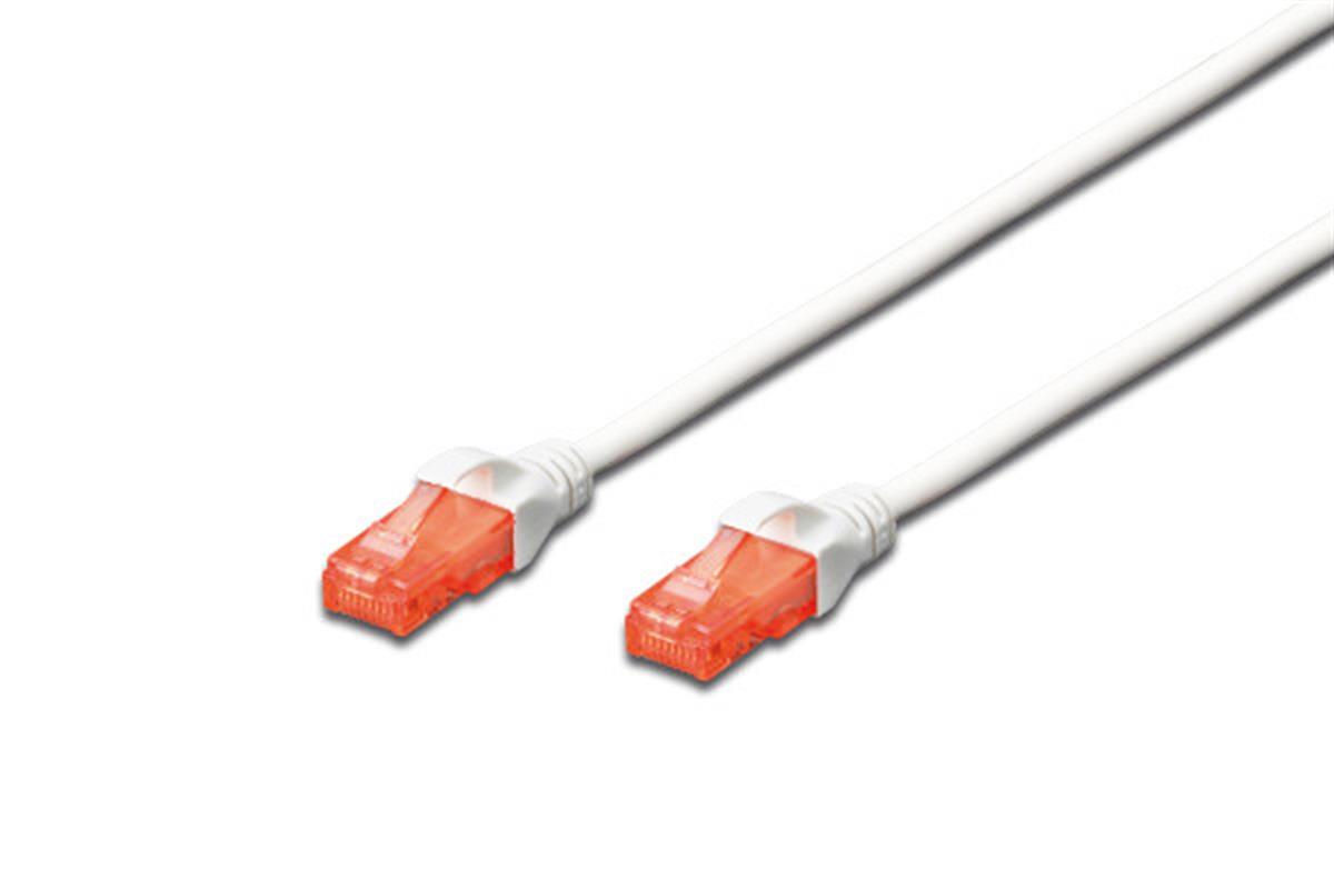Beek CAT. 6 Patch Kablo, U/UTP, 5 metre, AWG 26, Beyaz Renk, LSZH