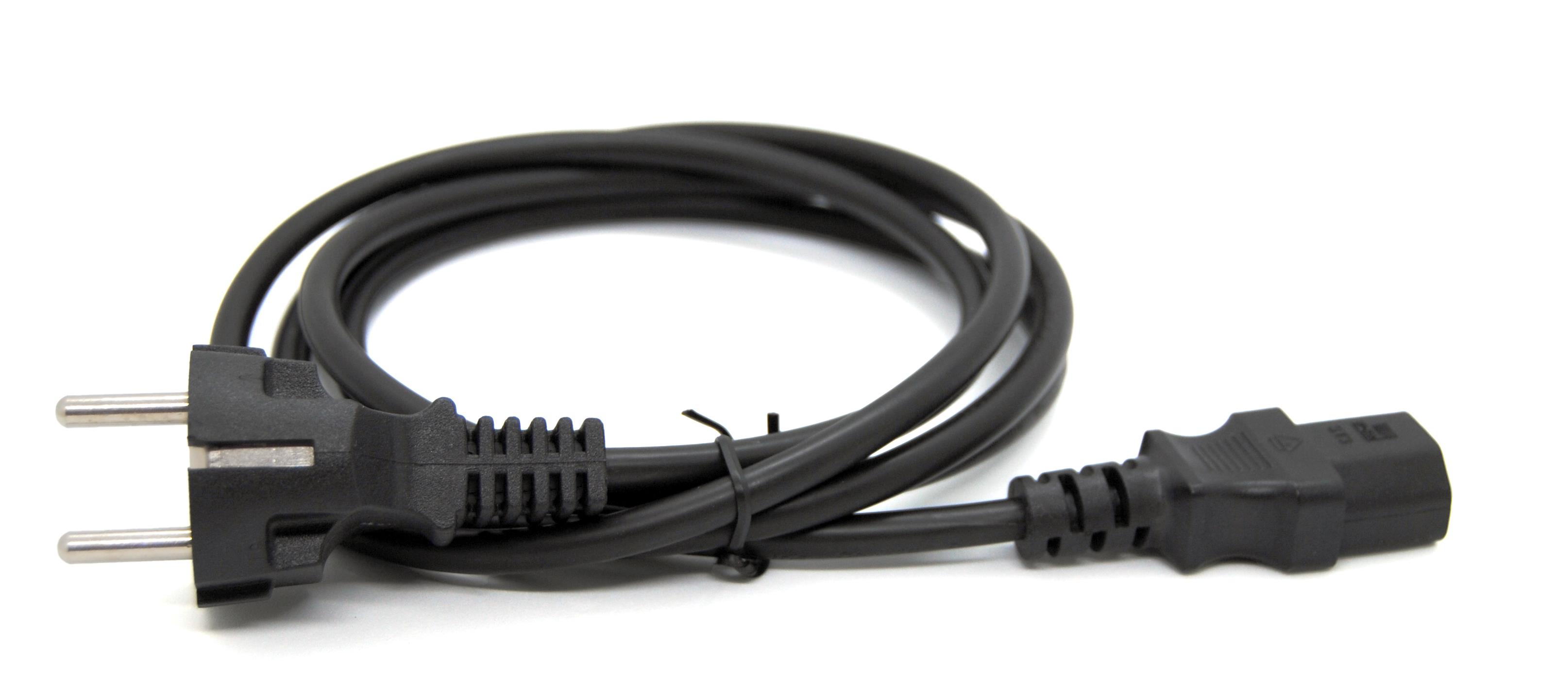 Beek Güç Kablosu, Schuko <-> C13, 1.80 metre 3*0.75MM2 H05Z1Z1-F, LSZH<br>
Beek LSZH Power Cable Schuko To C13 1.8 M 3*0.75MM2 H05Z1Z1-F
