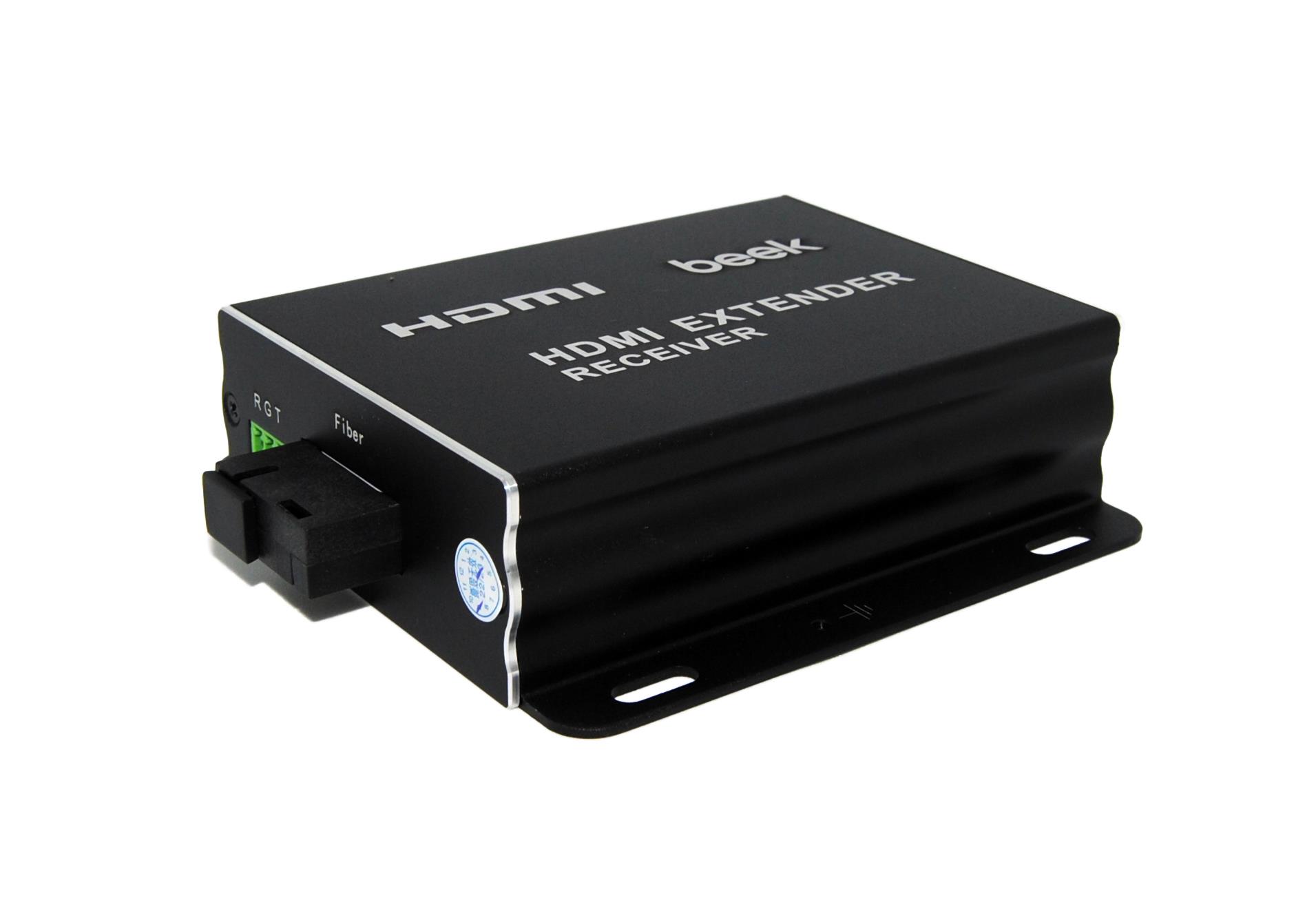 Beek IP HDMI Fiber Sinyal Uzatma Cihazı, Single Mode, SC, 20km, 1080P<br>
Beek IP HDMI Fiber Extender, 20km