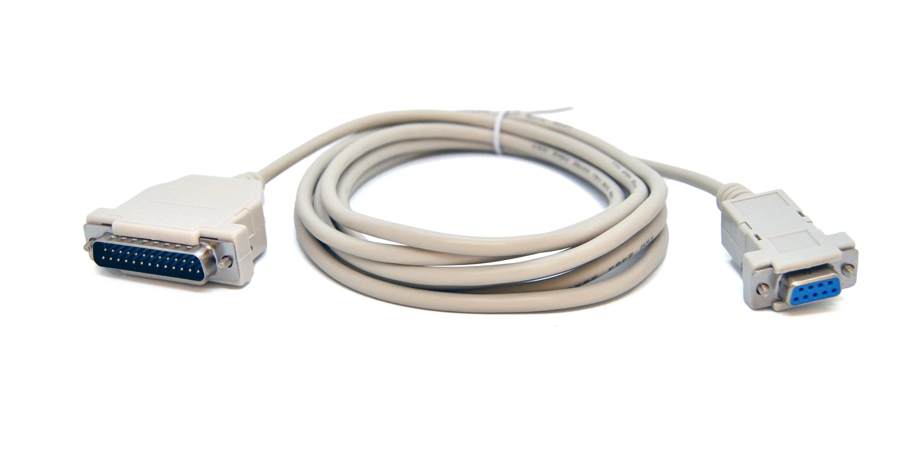 Beek Yazıcı Kablosu, D-Sub25 - D-Sub9,  Erkek/Dişi,  3 metre, Vidalı, Bej Renk<br>
Beek Printer Connection Cable, D-Sub25 - D-Sub9,  M/F,  3m, Serial, Snap Hoods, Beige color