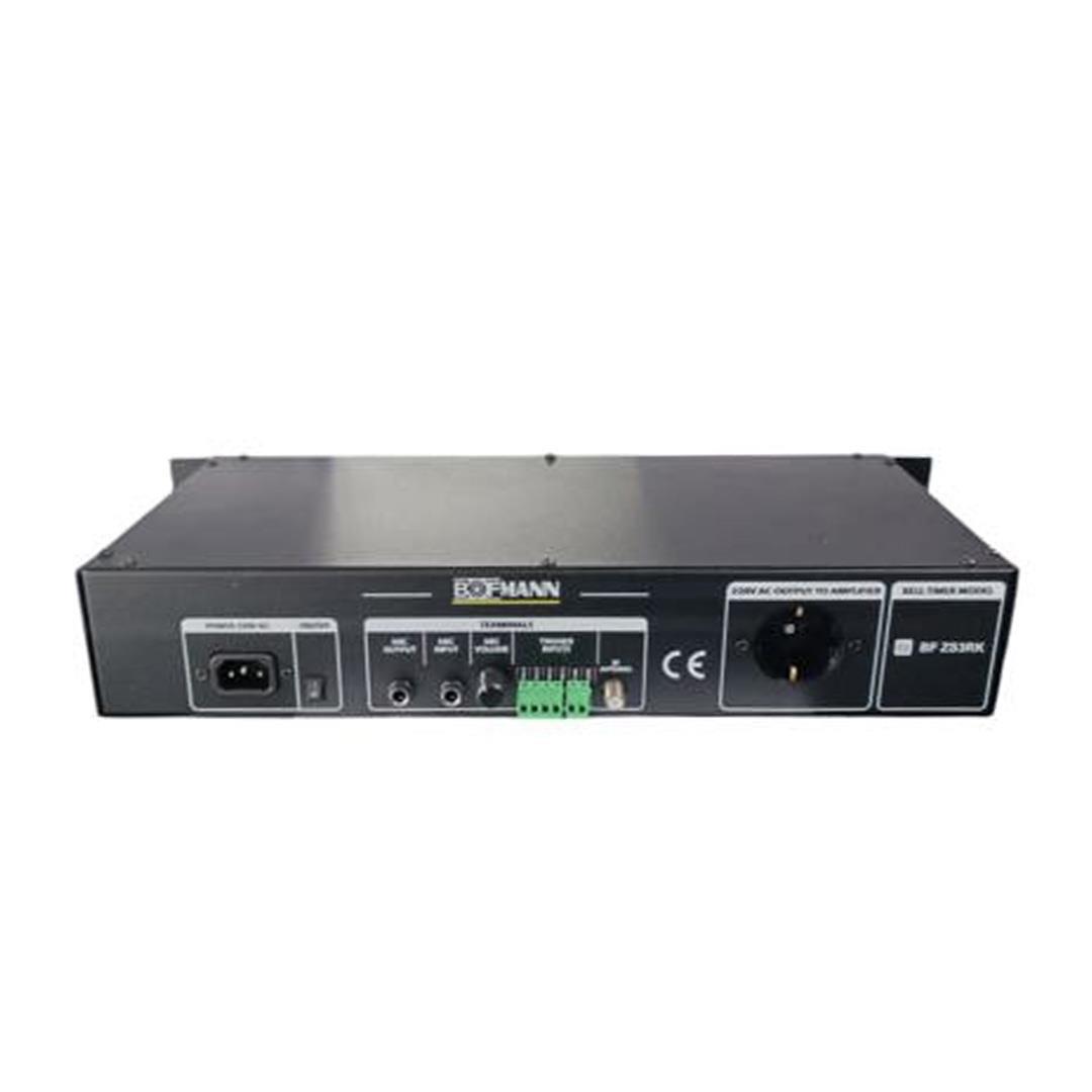 Bofmann BF-ZS3RK Rack Tipi Kumandalı Okul Zil Saati