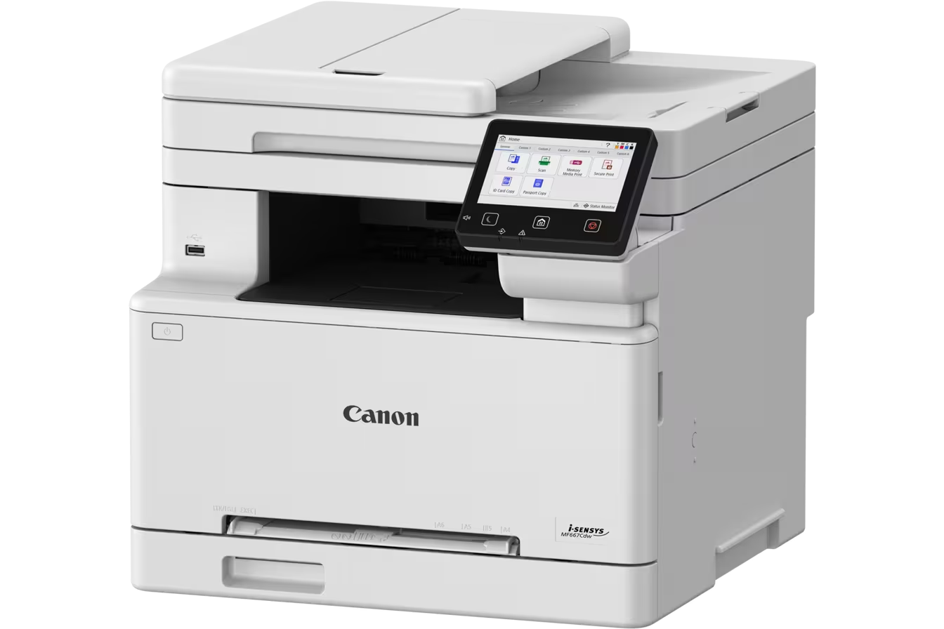 CANON A4 Renkli MF667Cdw Çok Fonksiyonlu Faxlı Dublex Laser Yazıcı USB 2.0,Ethernet,Kablosuz