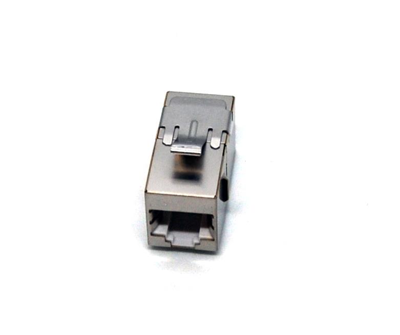 CAT6A STP Coupler for Patch cord extension Shielded Keystone form factor