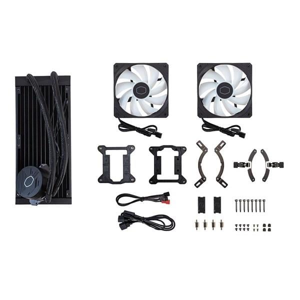 COOLERMASTER 240mm CORE 240L SPECTRUM MLW-D24M-A18PS-R1 ARGB Sıvı Soğutmalı AM5-1851p İşlemci Fanı
