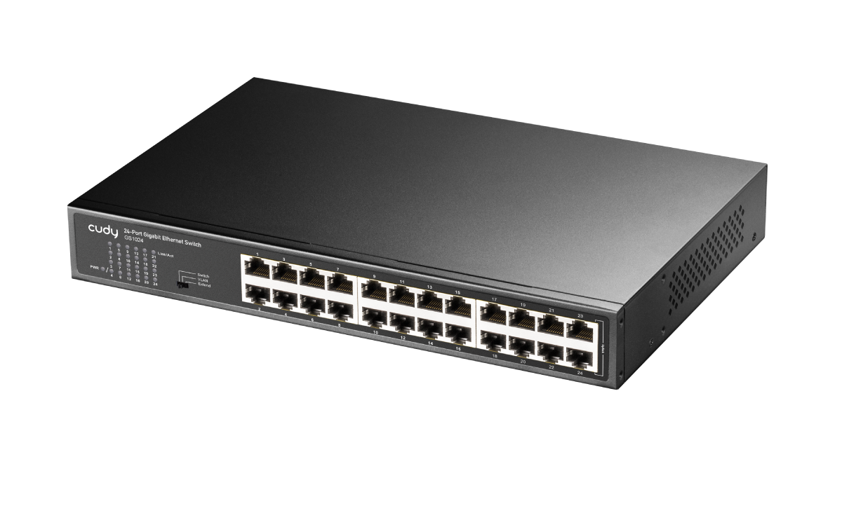CUDY 24port Gigabit Yönetilemez Metal Switch TGS1024