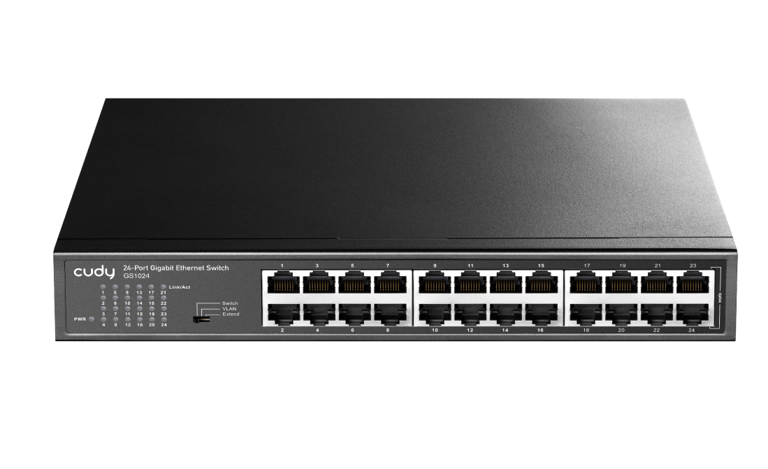 CUDY 24port Gigabit Yönetilemez Metal Switch TGS1024