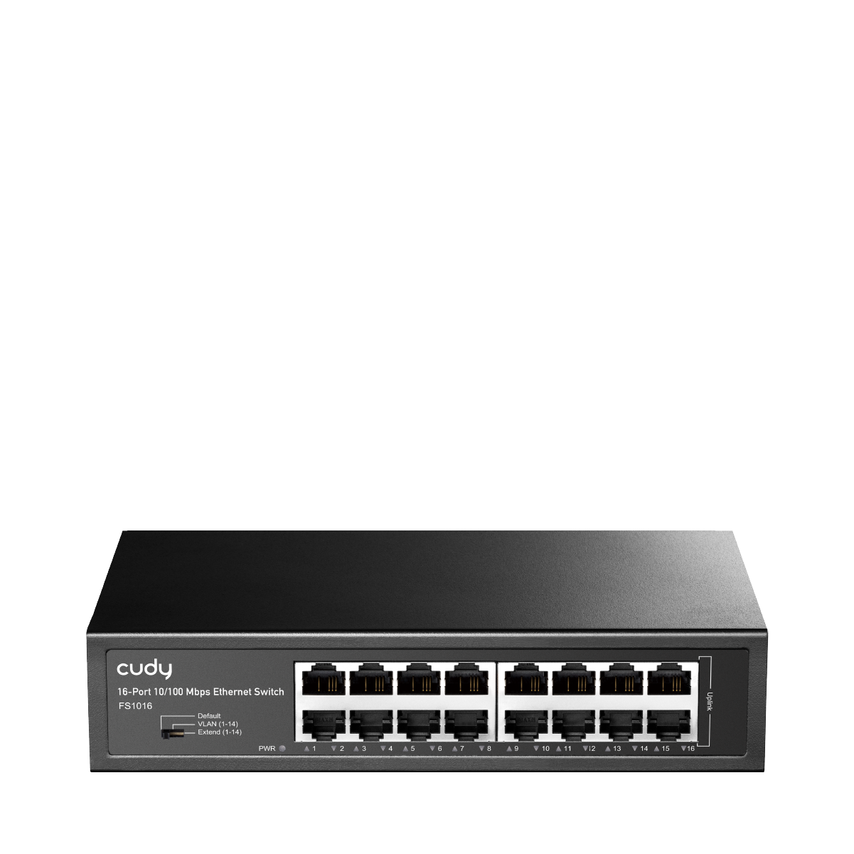 CUDY FS1016 16 Port Mbit Desktop/Rackmount Yönetilemez Metal Kasa Switch