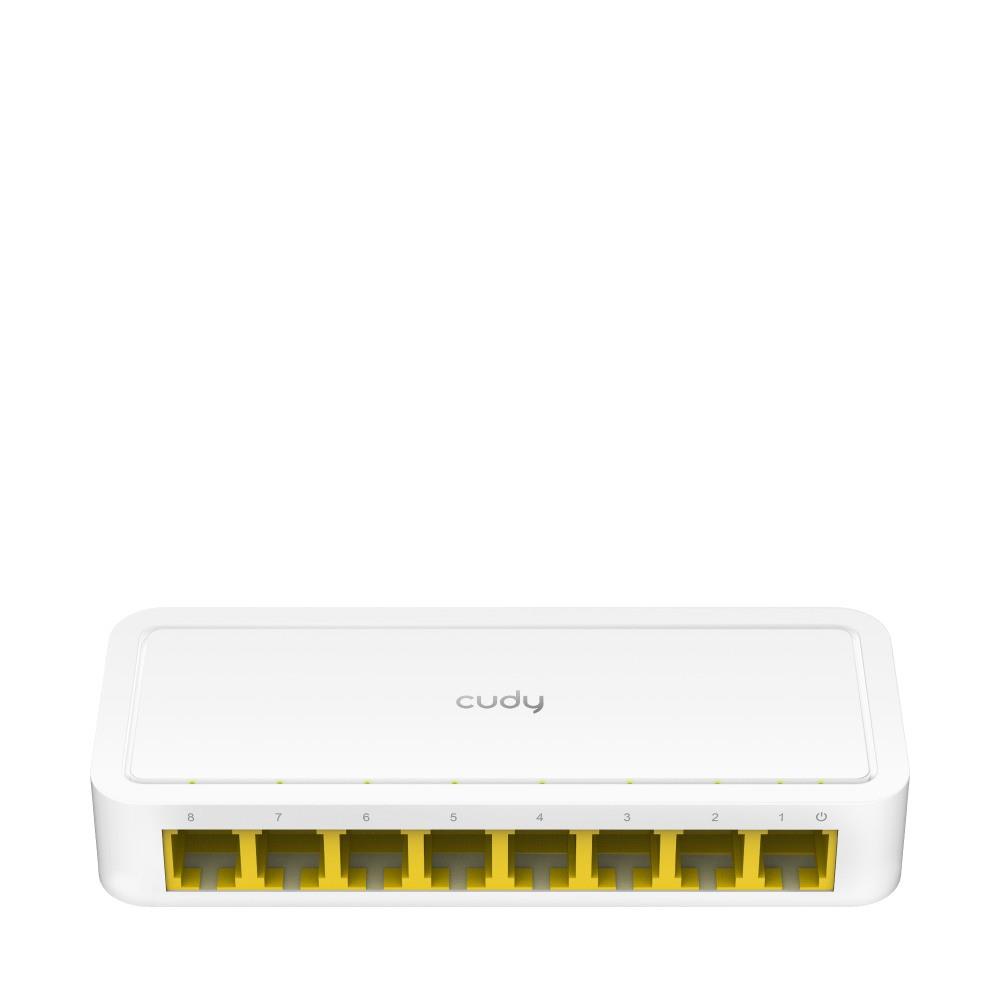 CUDY FS108D 8 PORT 10/100 YONETILEMEZ DESKTOP SWITCH PLASTİK KASA