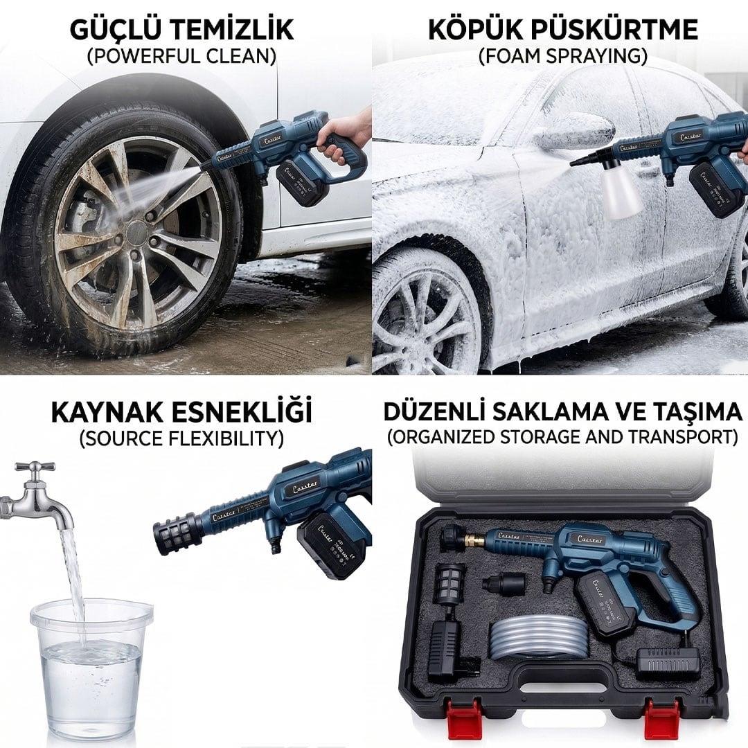 Carstar CR-25709 Yüksek Basınçlı Oto Yıkama Makinesi