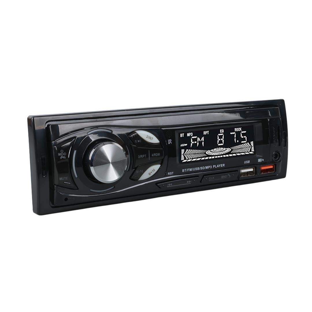 Carstar CS-107 Çift USB/SD/FM/AUX/Bluetooth Kumandalı Oto Teyp 4X60 Watt