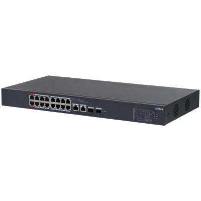 DAHUA 16port PoE 135w 2-SFP Gigabit Yönetilebilir Switch CS4218-16ET-135