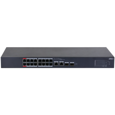 DAHUA 16port PoE 135w 2-SFP Gigabit Yönetilebilir Switch CS4218-16ET-135