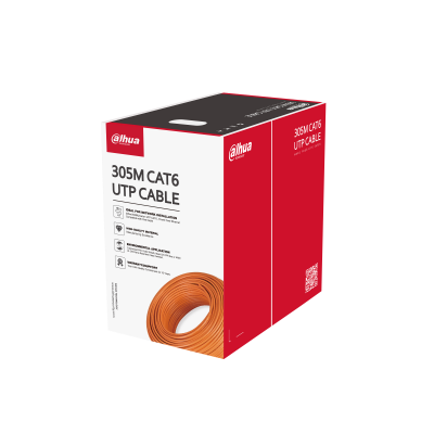 DAHUA 305metre 23AWG Gri CCA CAT6 KABLO PFM922I-6UN-C