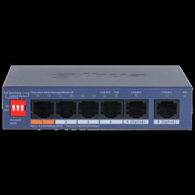 DAHUA CS4006-4ET2GT-60 4XFE-2XGE POE YÖNETİLEBİLİR SWİTCH