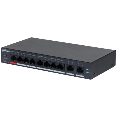 DAHUA CS4010-8GT-110 10 Port Gbit 8 port poe 110W Yönetilebilir Cloud