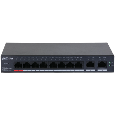DAHUA DH-CS4010-8ET-110 10 Port Mbit 8 port poe 110W Yönetilebilir Cloud