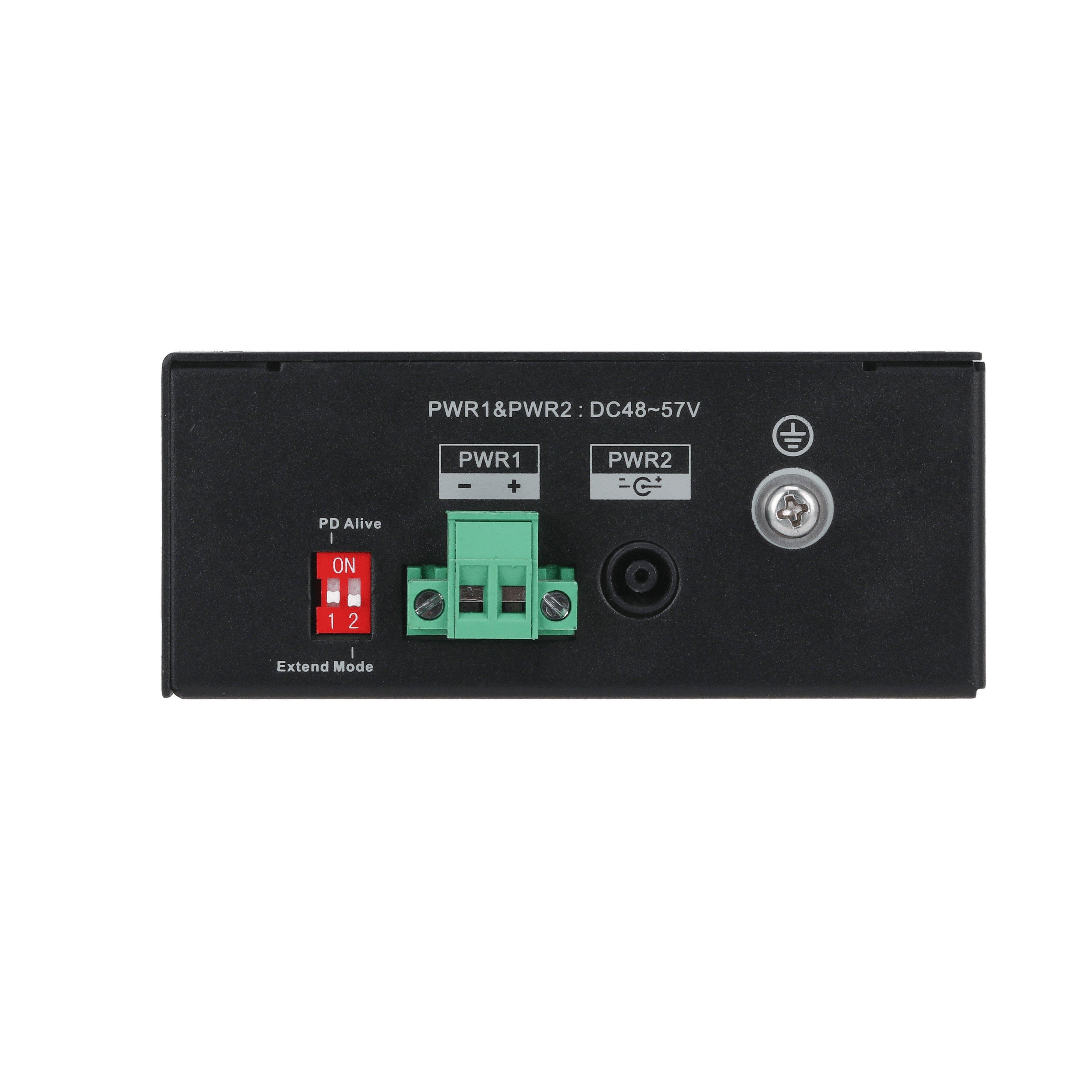 DAHUA PFS3110-8ET-96-V2 8 PORT 10/100 1GE UPLINK 1xSFP 96W POE ENDUSTRIYEL SWITCH