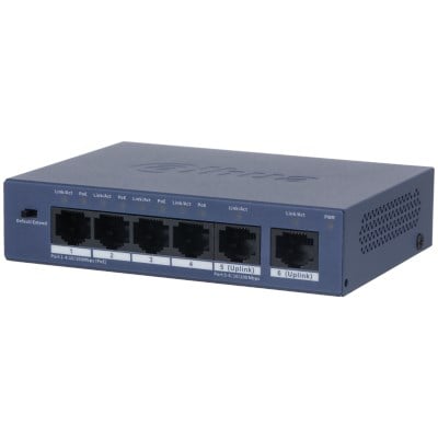 DAHUA S3006-4ET-60 4FEX2XGE 60W YÖNETİLEMEZ POE SWITCH