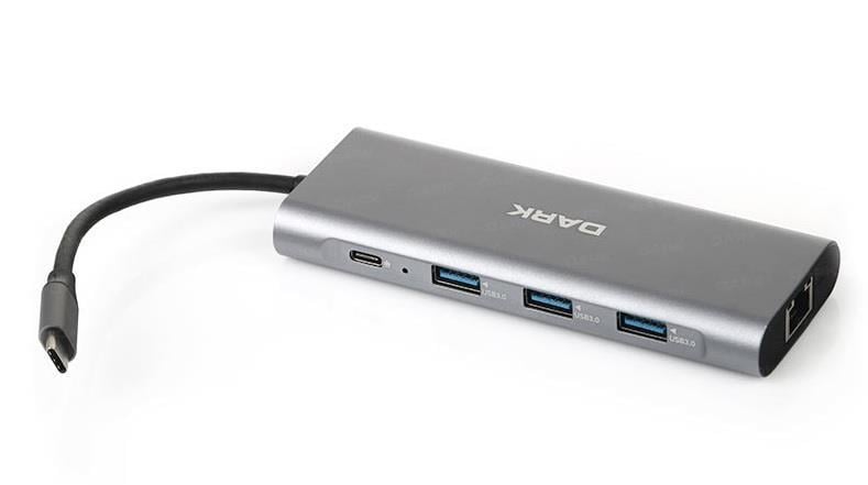 DARK DK-AC-U31X36 USB 3.1 Type-C - USB 3.0+ Ethernet/HDMI/TF SD Çoklayıcı