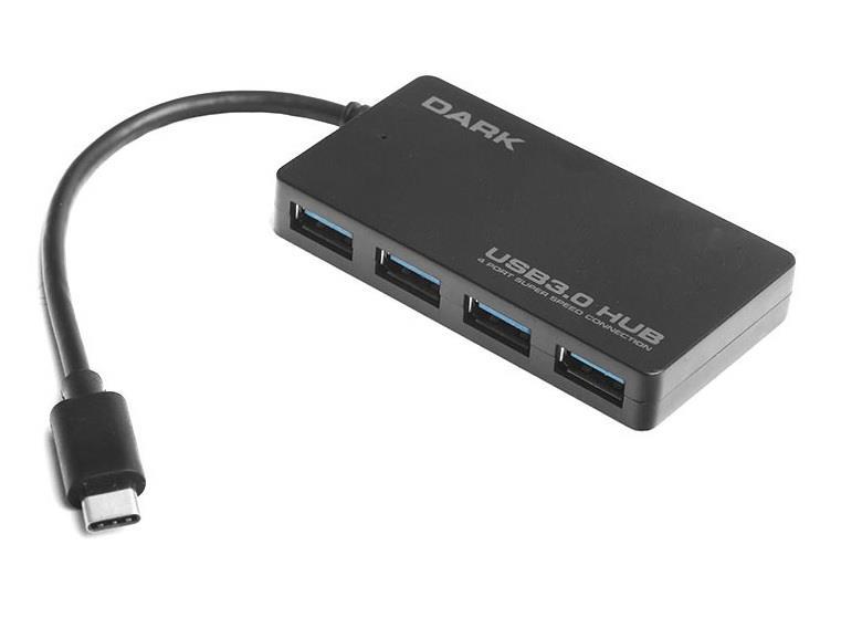 DARK DK-AC-USB31X4 4 Port Type-C USB Çoklayıcı