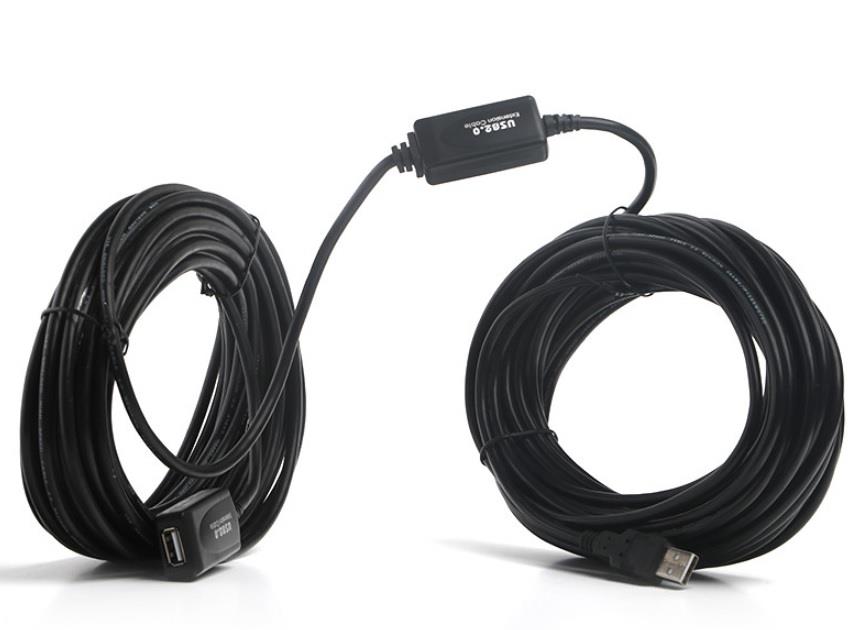 DARK USB2EXTL20A 20 Mt USB 2.0 USB Uzatma Kablosu Adaptörlü