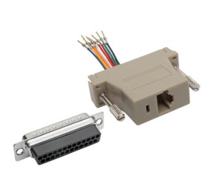 DB25 M / RJ45 F Modular