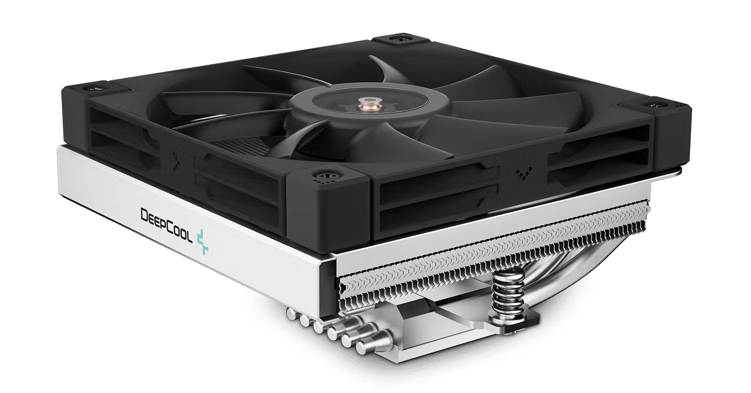 DEEPCOOL AN600 Düşük Profil (Low Profile) 6 Isı Borulu 120mm Slim PWM AM5-1851p Hava Soğutmalı İşlemci Fanı