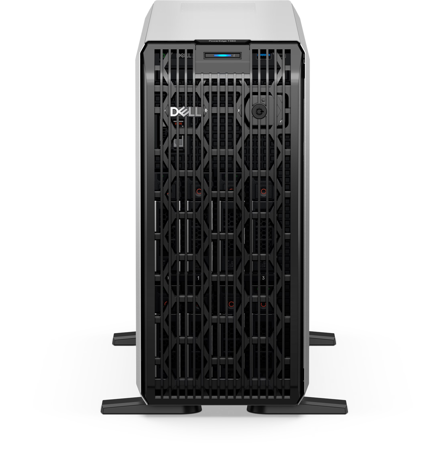 DELL POWEREDGE T360 SPL5 XEON 6353P-32GB DDR5 UDIMM-2X960GB+6X3.84TB SSD-Tower Sunucu
