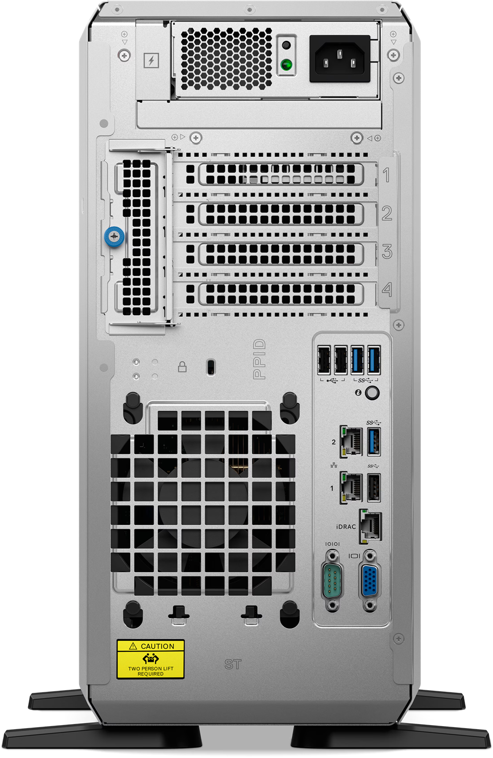 DELL POWEREDGE T360 SPL5 XEON 6353P-32GB DDR5 UDIMM-2X960GB+6X3.84TB SSD-Tower Sunucu