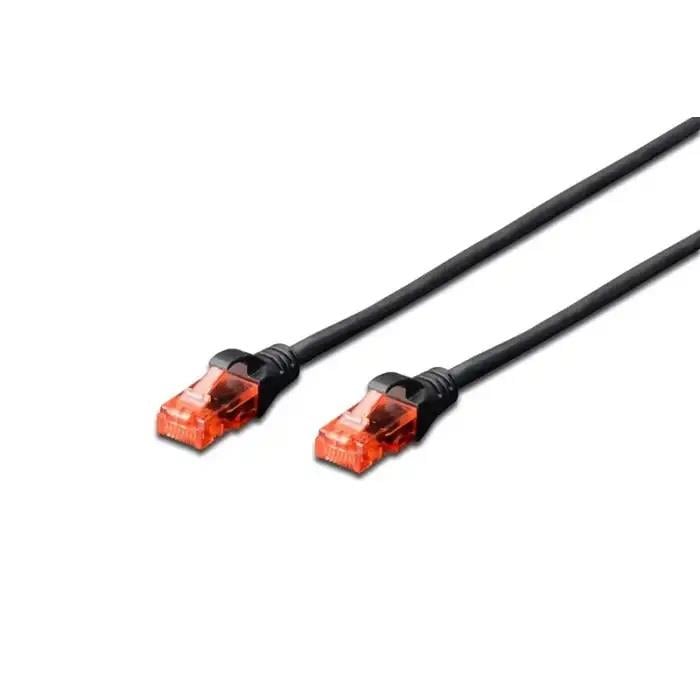 DIGITUS 3m CAT6 Utp DK-1617-030/BL Siyah Patch Kablo (10lu Paket)