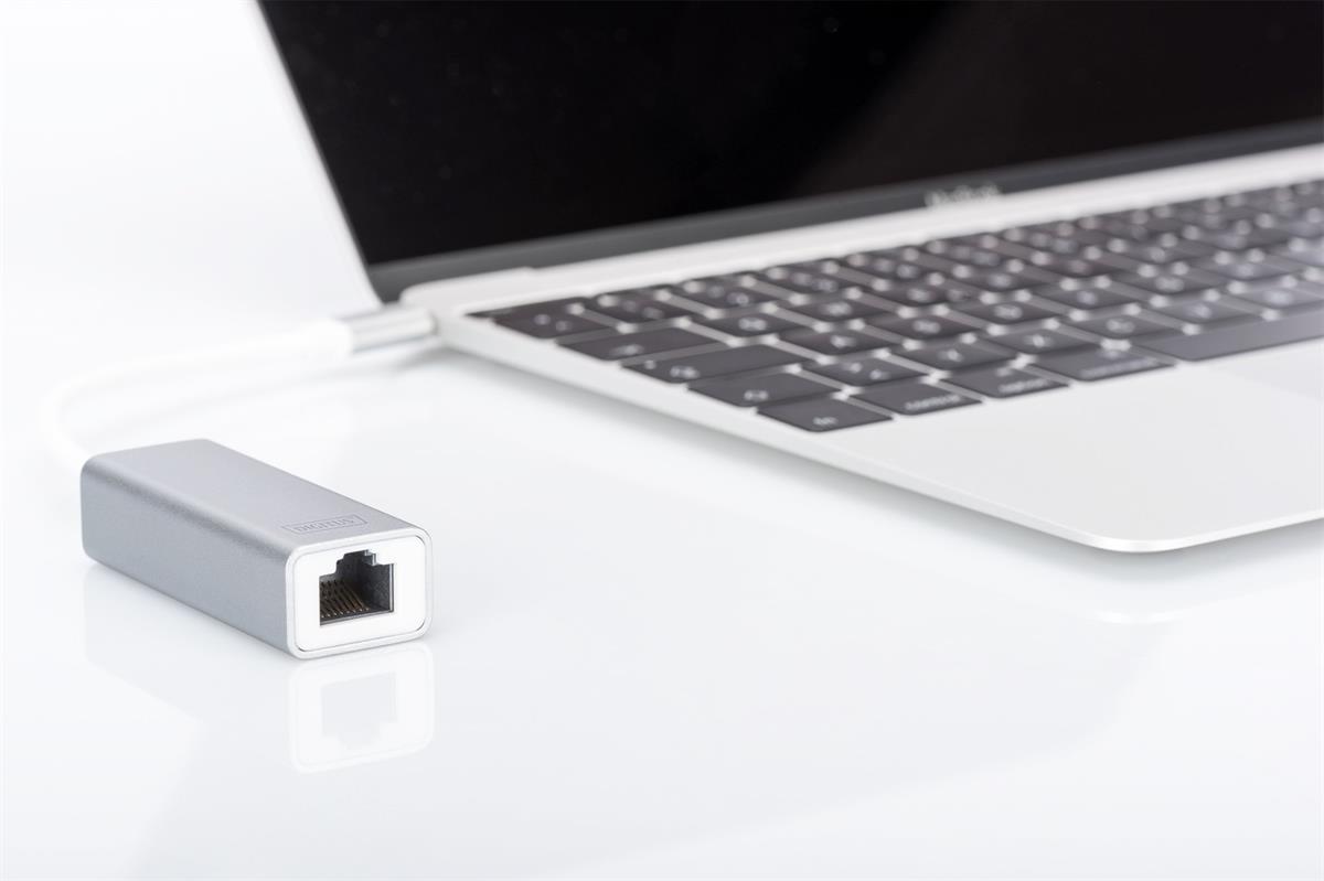 DIGITUS DN-3024 USB 3.0 ETHERNET ADAPTÖR TYPE C