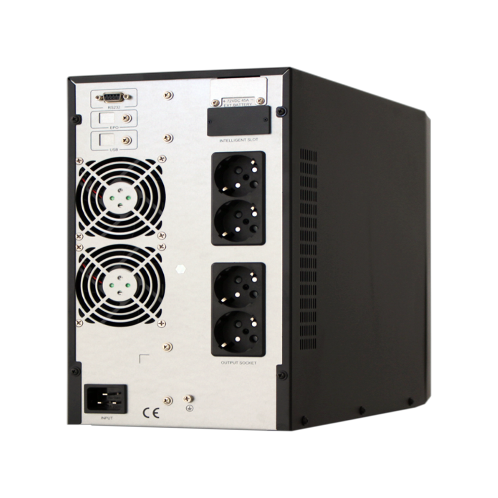 DOTVOLT 2KVA MN2KVA PLUS ONLINE 1/1F LCD EKRAN TOWER UPS 4x 12V 9 Ampe