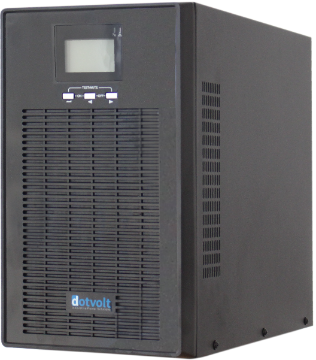 DOTVOLT MN PLUS Online 3 KVA 1/1 Faz (6x12v 7AH Akü ) UPS