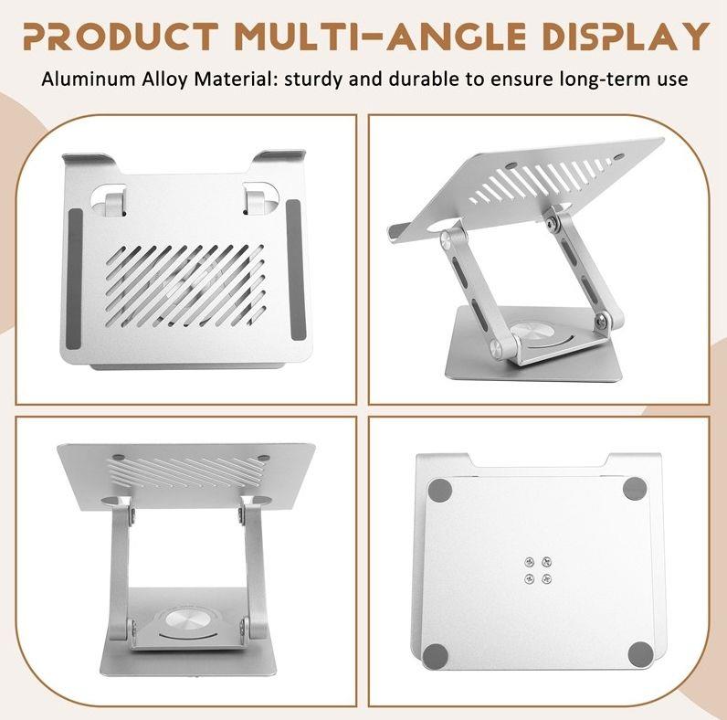 Daytona ZR-753 360° Döner metal notebook stand,