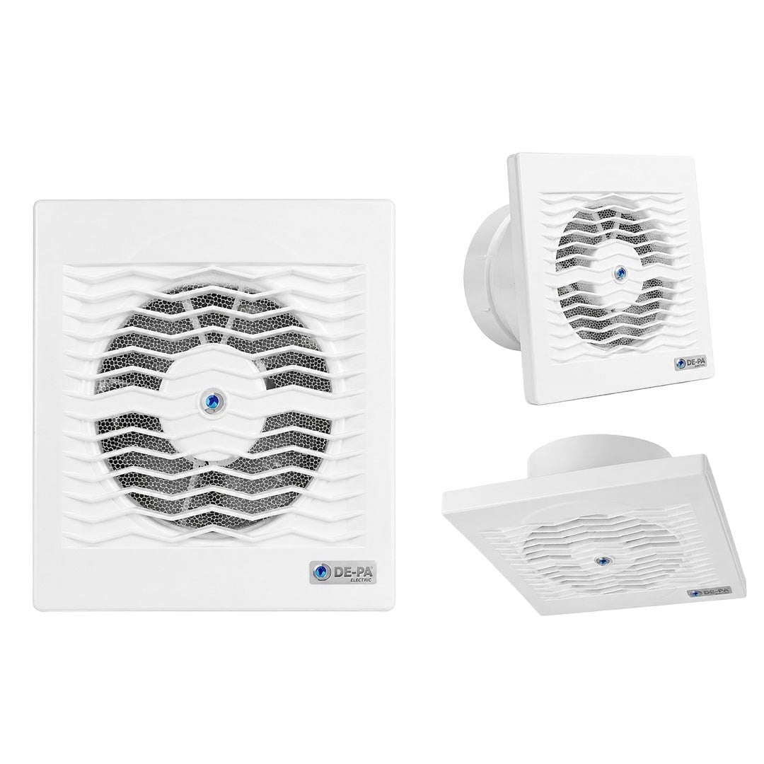 De-Pa 11149 Q120 120lik Banyo Tuvalet Aspiratör 12cm