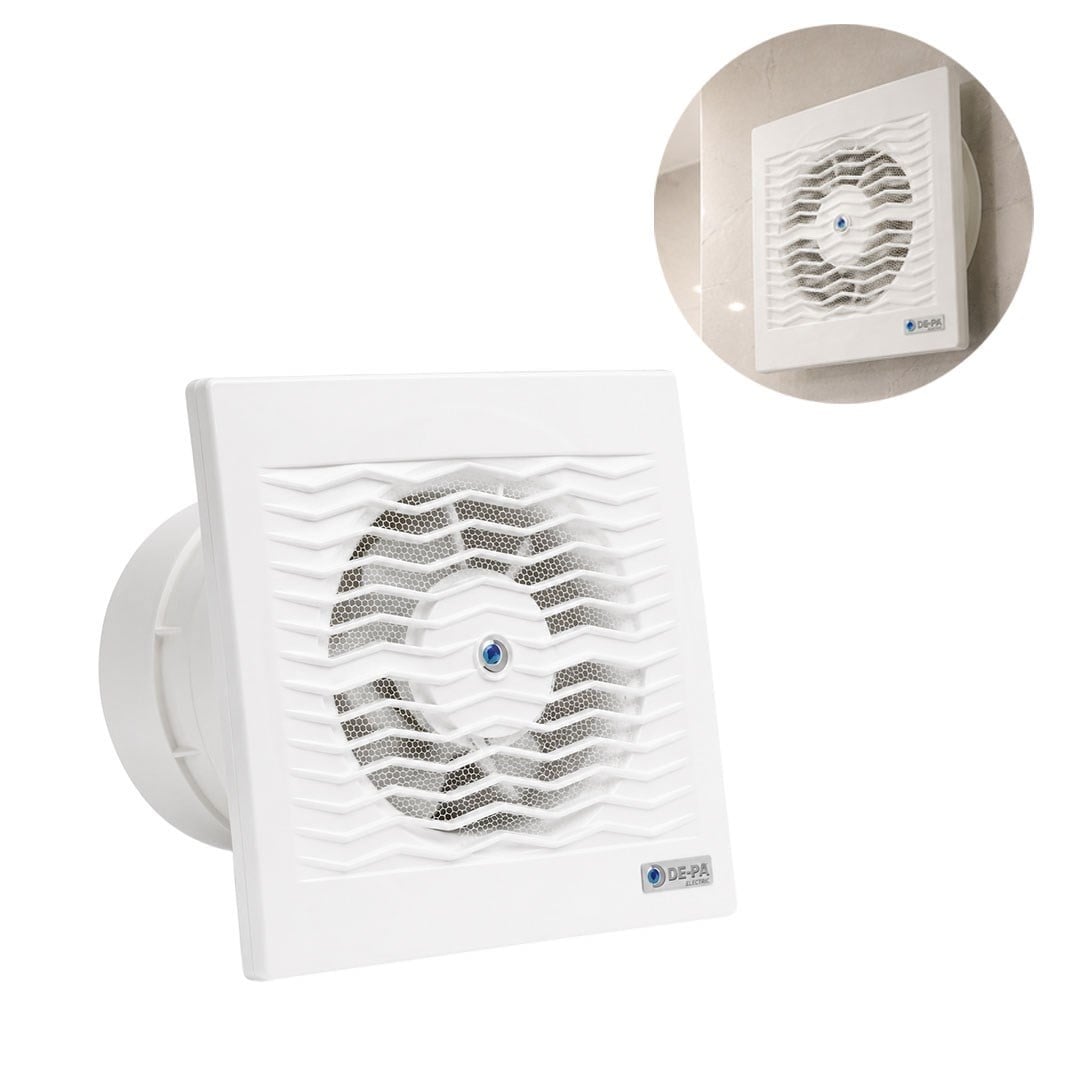 De-Pa 11149 Q120 120lik Banyo Tuvalet Aspiratör 12cm