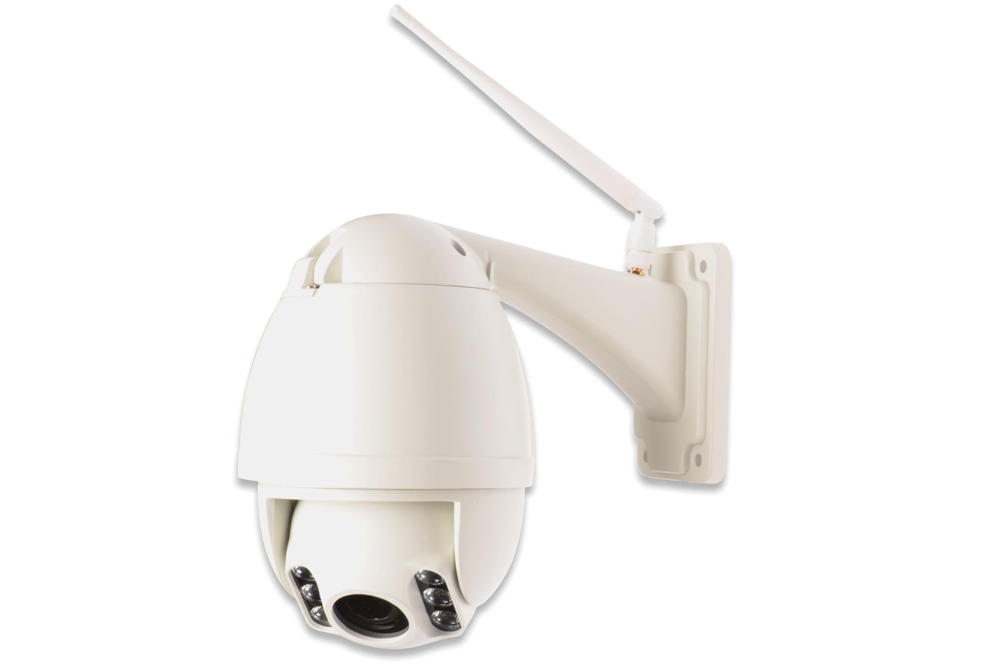 Digitus Plug & View OptiZoom Pro, Wireless 11n, 1920 x 1080 Piksel, 2 Megapiksel, Gece & Gündüz Dış Mekan PTZ IP Kamera, POE+, Hareketli Kafa, Infrared özellik, IK10 Vandal Korumalı, IP66, H.264, Dahili 2GB Hafıza, Digitus Plug & View app