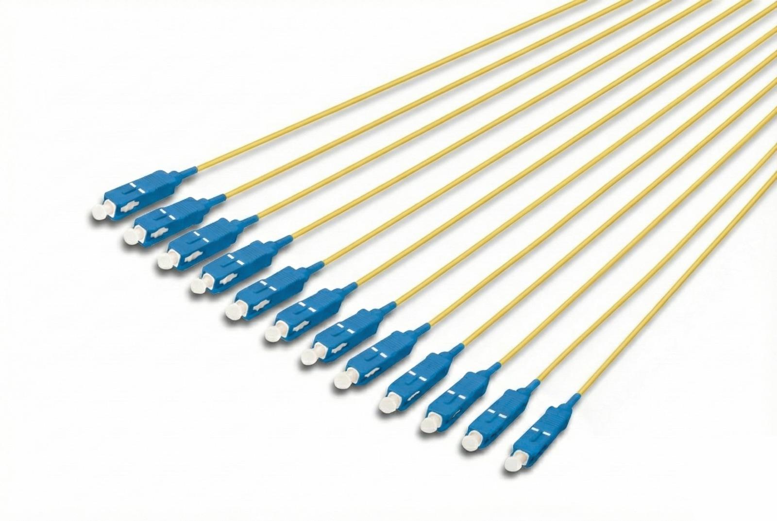 Digitus SC/PC Fiber PigTail, Semi Tight Buffer, 9/125 µ