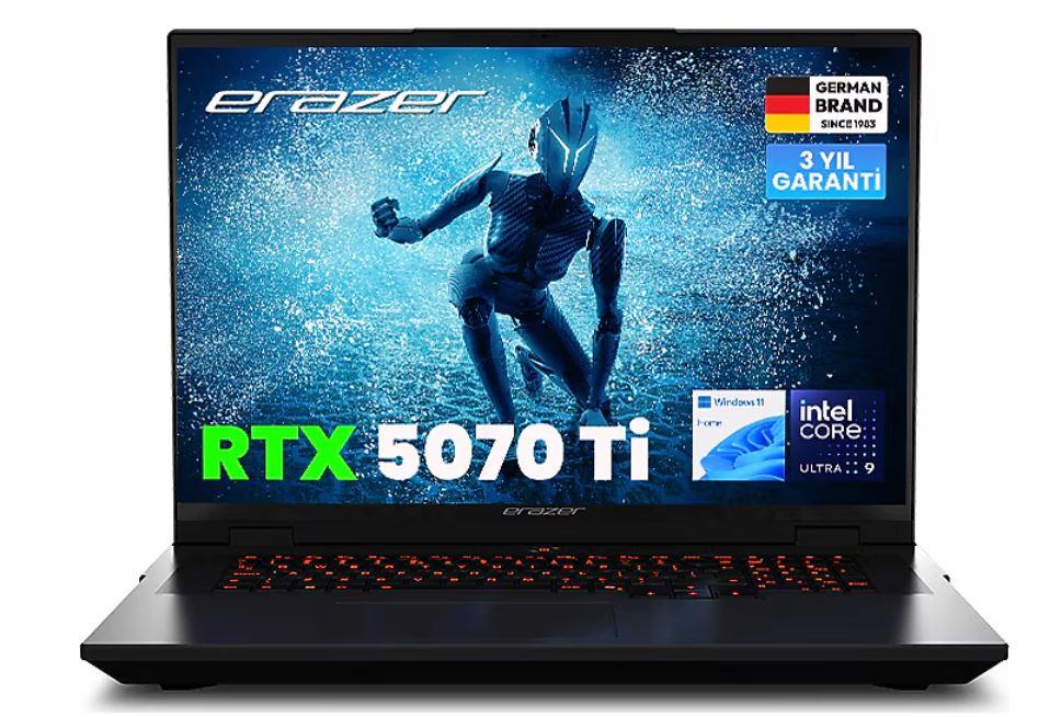 ERAZER Beast 18 X1 MD62746 Ultra 9-275HX 32GB 2TB SSD 12GB RTX5070Ti 18