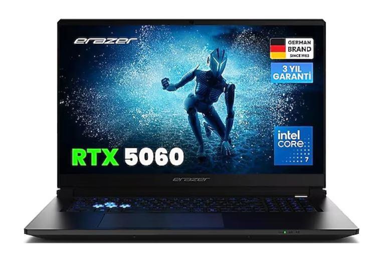 ERAZER Defender 17 P1 MD600008 Core 7-240H 32GB 2TB SSD 8gb RTX5060 17.3