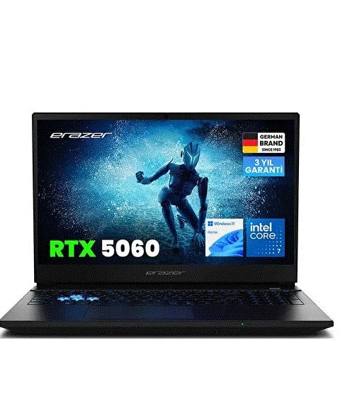 ERAZER Deputy 15 P1 MD62761 Core 7 250H 16GB 1TB SSD 8gb RTX5060 15.6