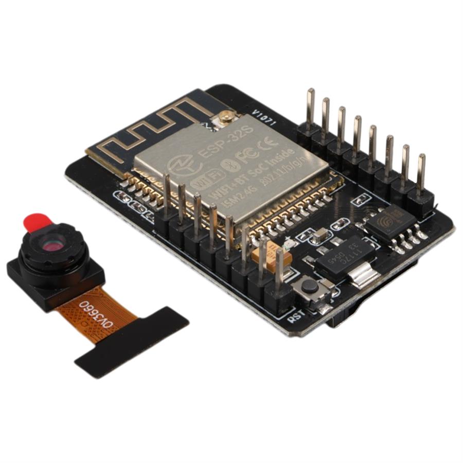 ESP32-CAM 3660S WiFi Bluetooth Geliştirme Kartı Dahili Kamera ve Micro SD Kart Harici Anten Girişli Modül